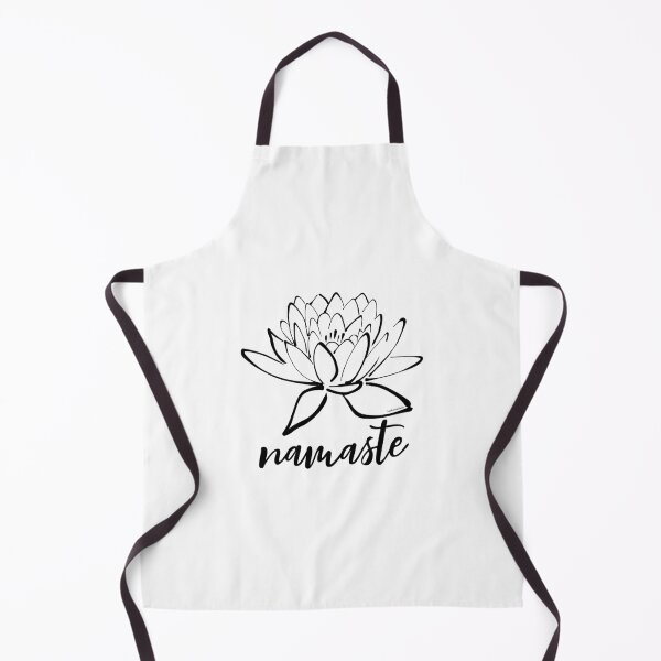 Aperçu de l'œuvre Namaste Lotus Calligraphy créée et vendue par Makanahele.