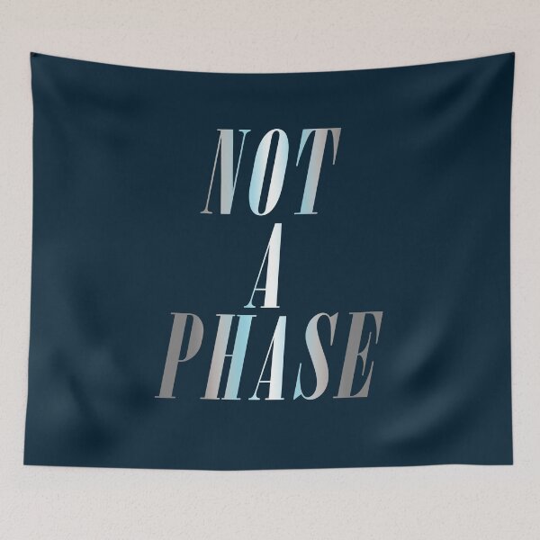Item preview, Not A Phase (Demiboy Pride) designed and sold by PantasticPanic.