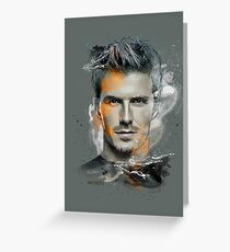 David Beckham - Painting Greeting Card