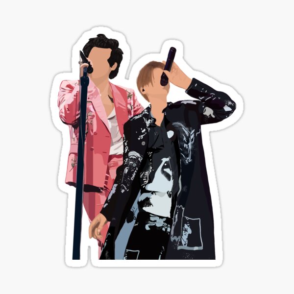 Harry and Ruel Sticker