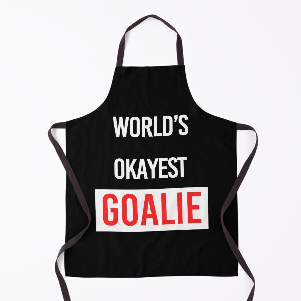 Item preview, World's Okayest Goalie designed and sold by DinoSpirit.