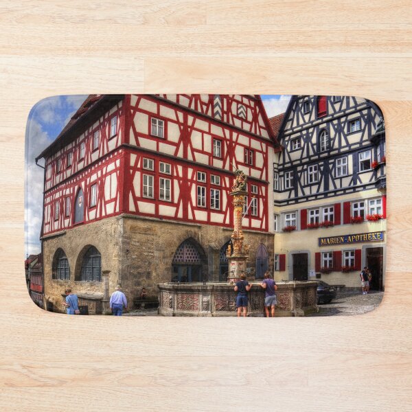 Item preview, St. George's Fountain Rothenburg designed and sold by tomg.