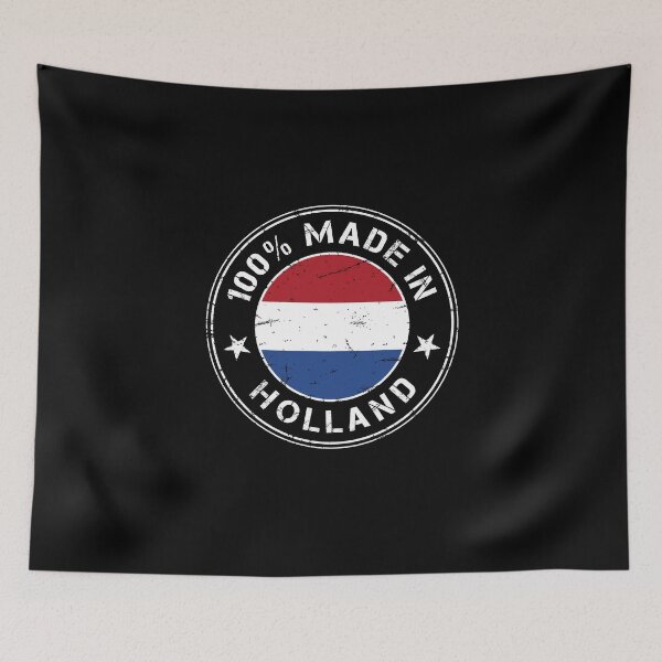 Item preview, Holland Netherlands flag flag stamp designed and sold by GeogDesigns.