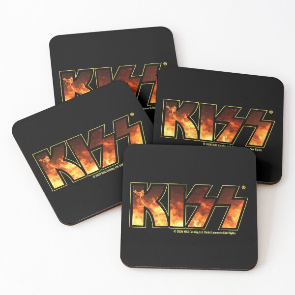 Item preview, KISS (Flames Fire Logo) designed and sold by Logic72.