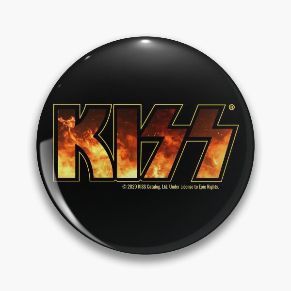 Item preview, KISS (Flames Fire Logo) designed and sold by Logic72.