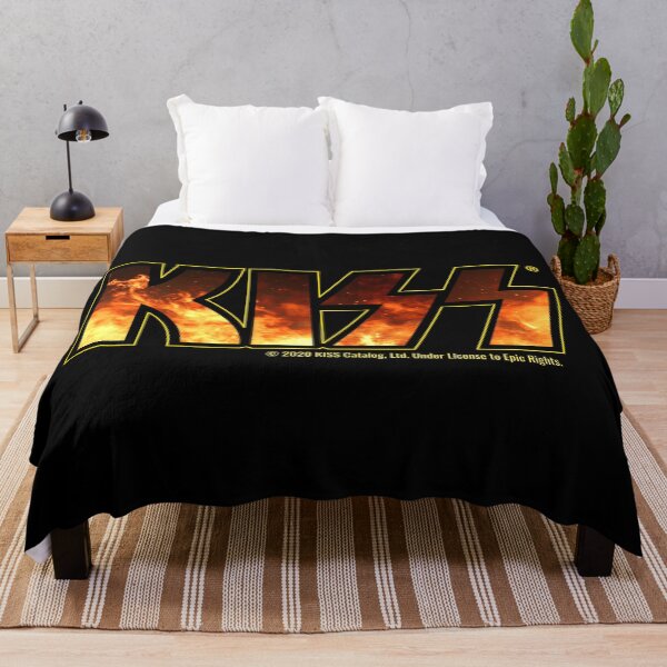 Item preview, KISS (Flames Fire Logo) designed and sold by Logic72.