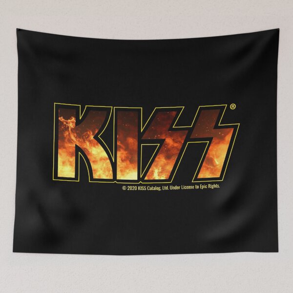 Item preview, KISS (Flames Fire Logo) designed and sold by Logic72.