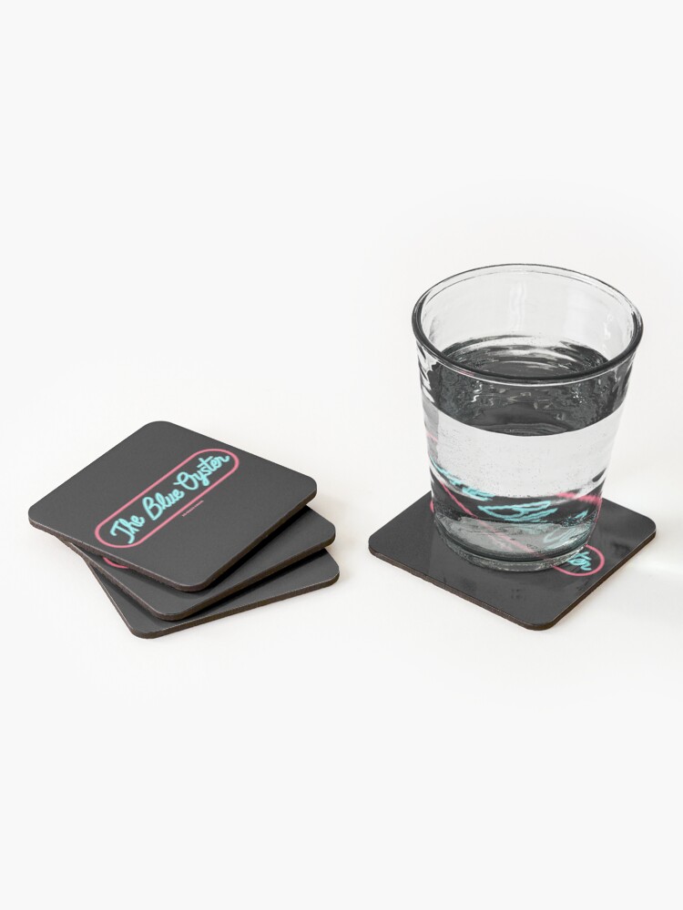 Alternate view of The Blue Oyster Coasters (Set of 4)