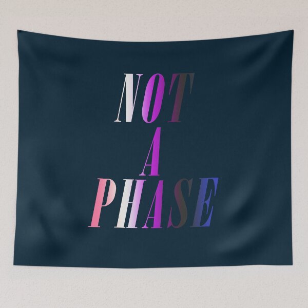 Item preview, Not A Phase (Genderfluid Pride) designed and sold by PantasticPanic.
