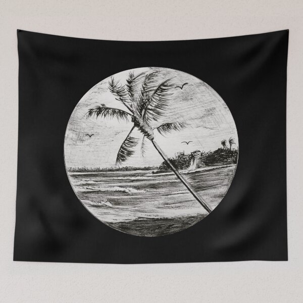 Item preview, Grey Beach - hand drawn designed and sold by djemai1995.