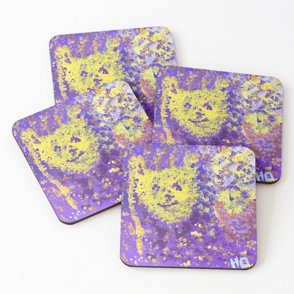 Graffiti cat art Coasters (Set of 4)