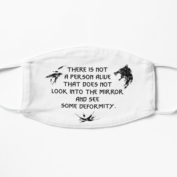 There Is Not A Person - The Witcher Quotes Mask