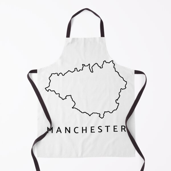 Item preview, Manchester Map Outline designed and sold by samvschantz.