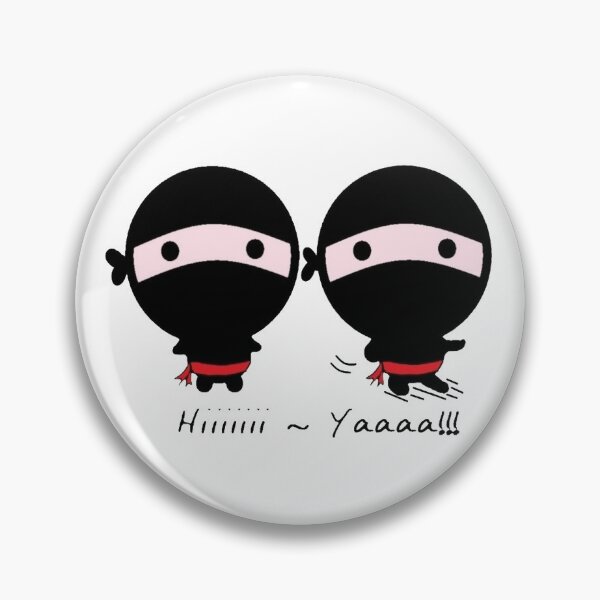 Item preview, Kawaii Ninja Greeting Design designed and sold by DTEH.