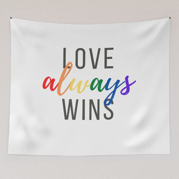 Item preview, Love Always Wins designed and sold by Stepadoda.
