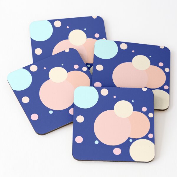 Item preview, Multicolour Multi-circle in Blue designed and sold by Moyanana.