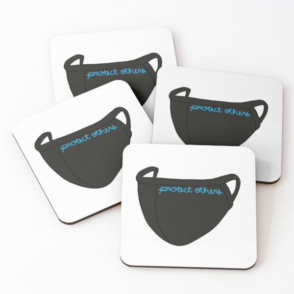 Item preview, protect others mask sticker designed and sold by emilymelo.