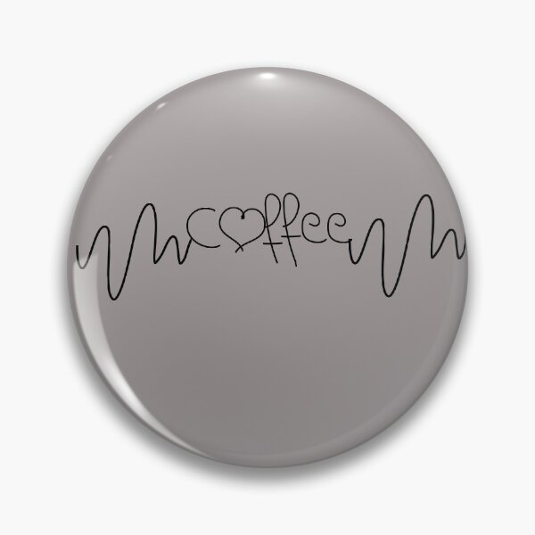 Item preview,  Funny coffee quote mom gift idea love caffeine lovers Electrocardiogramme Heart amusant Enjoyement love dog and coffee and people designed and sold by RwdStore1.