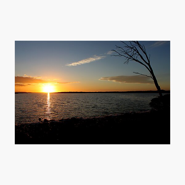 Coorong Sunset Photographic Print
