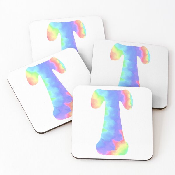 Item preview, tie dye letter "T" designed and sold by embrody.