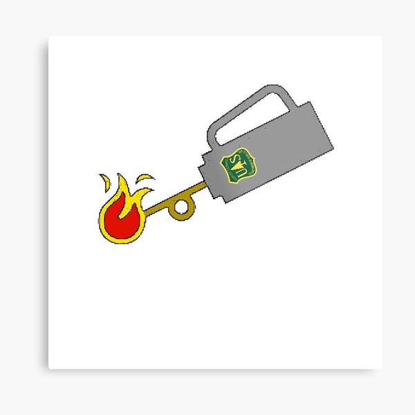 "Ayeee Drip Torch" Metal Print for Sale by ShopWeird | Redbubble