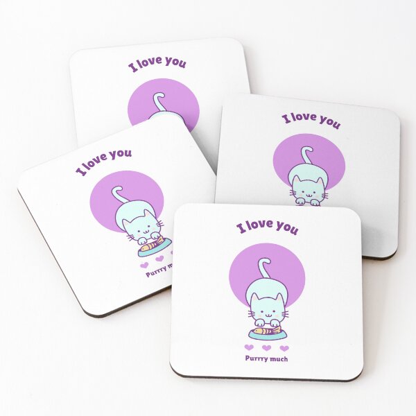 Item preview, i love you, i love you purrry much designed and sold by joshua pierre.