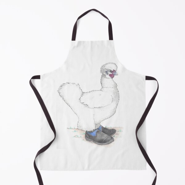 Item preview, Silkie in muck boots designed and sold by JimsBirds.
