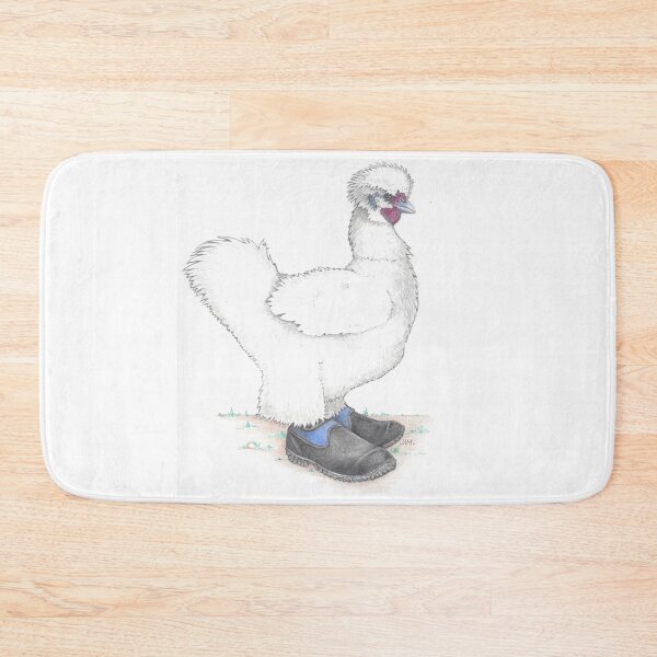 Item preview, Silkie in muck boots designed and sold by JimsBirds.