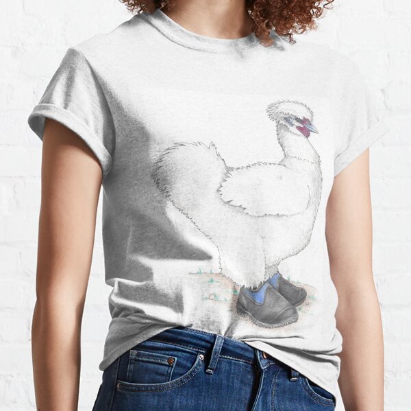 Silkie in muck boots Classic T-Shirt