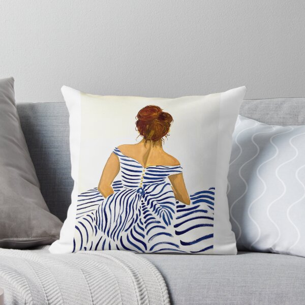 Item preview, Tall blue dress designed and sold by Shale  Kennedy.