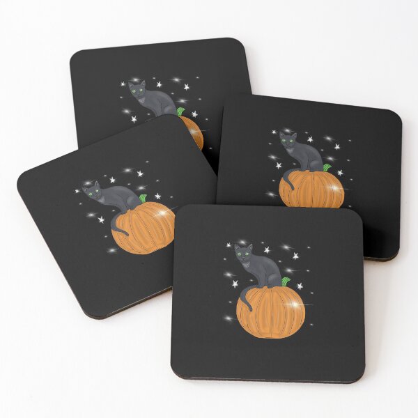 Item preview, Black Halloween cat designed and sold by dquirke.