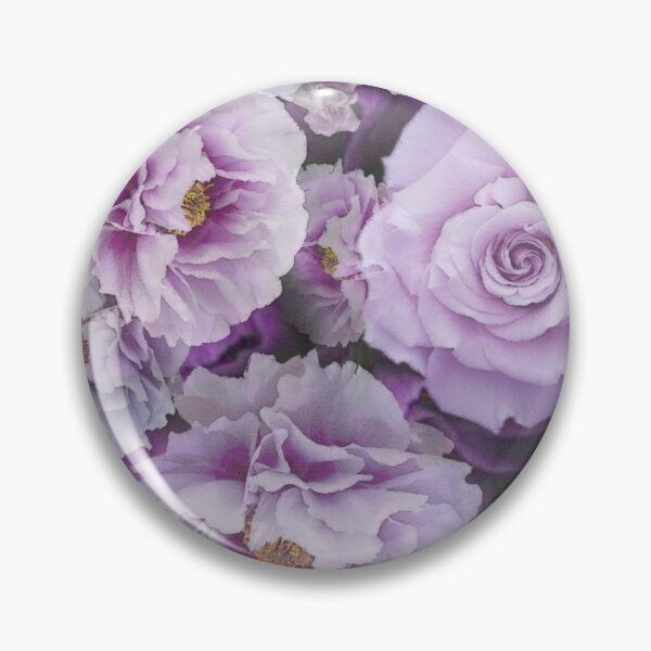 Item preview, Big Soft Lavender And Purple Roses In Summertime Botanical Garden Flowers designed and sold by IZiets.