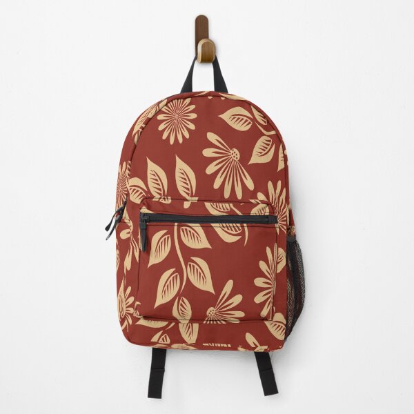 Item preview, yellow flowers and leaves pattern - red designed and sold by WilliamsGFX.