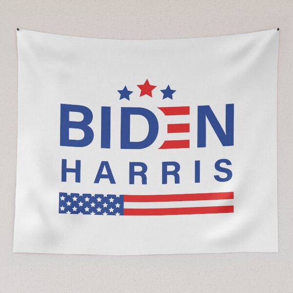 Item preview, Biden Harris President flag 2020 designed and sold by Ladyphoxx.