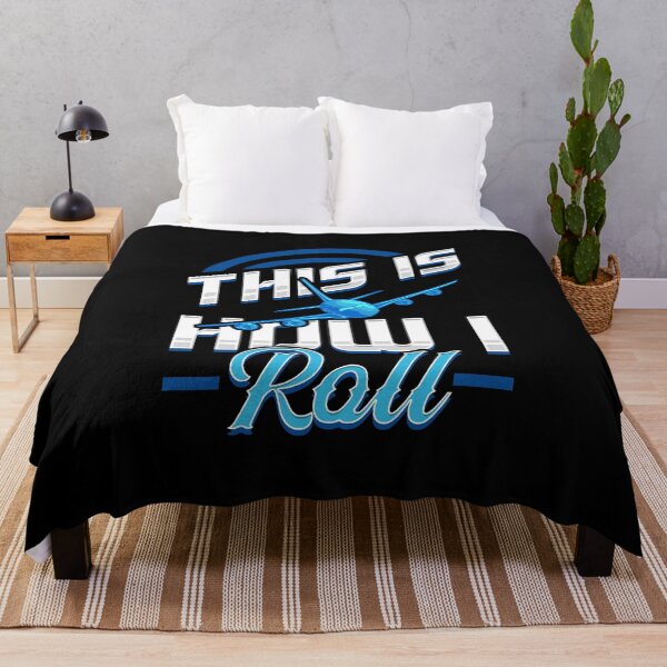 Item preview, Cute & Funny This Is How I Roll Airplane Pun designed and sold by perfectpresents.