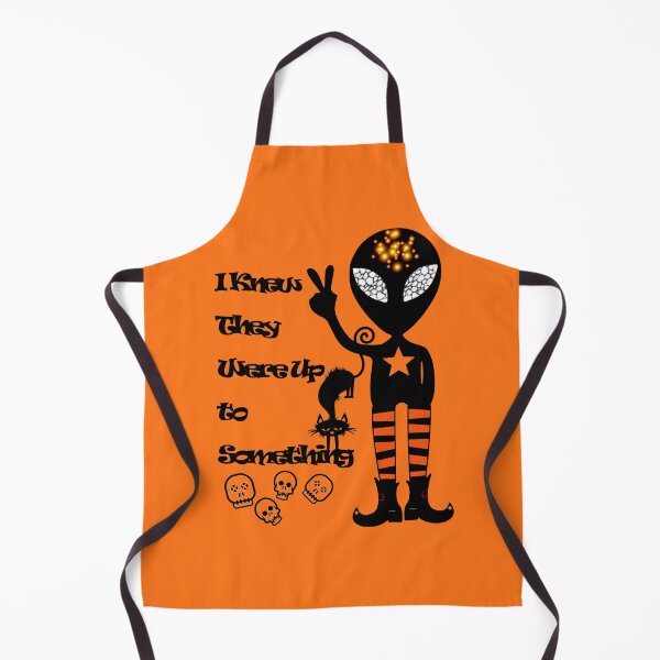 Item preview, They Are Up to Something Alien Halloween designed and sold by Oak Mountain.