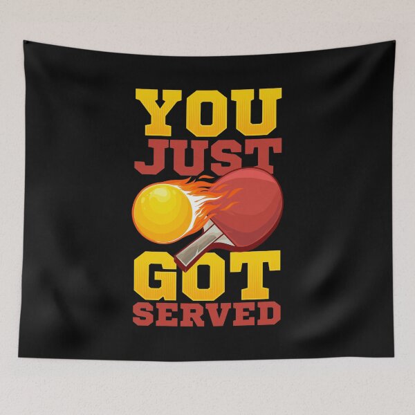 Item preview, You Just Got Served Ping Pong Serve Table Tennis designed and sold by perfectpresents.