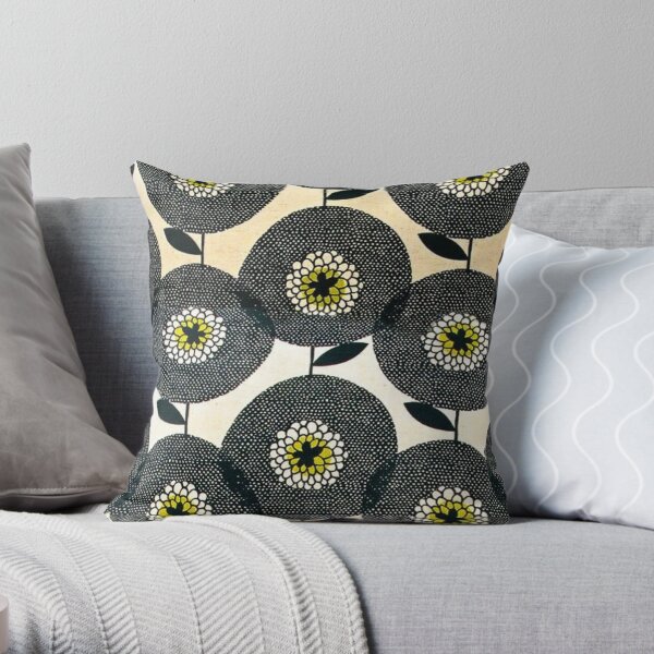 Marimekko design Throw Pillow
