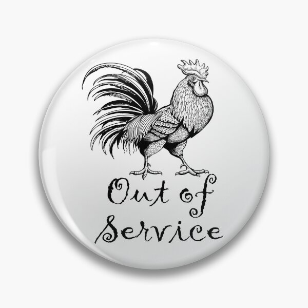 Item preview, Out of Service Rooster  designed and sold by Louise Bastard.
