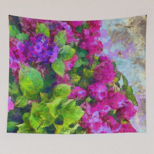 Item preview, Painted flowers in Van Gogh style  designed and sold by AnnaMelekhina.