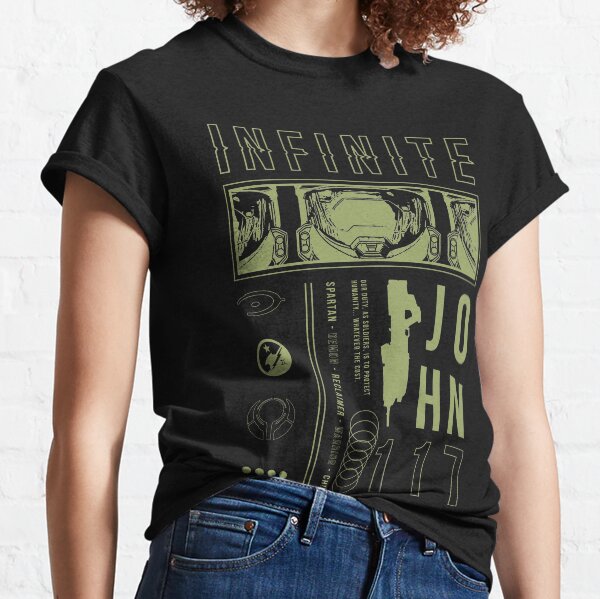 Halo Infinite Master Chief Aesthetic Classic T-Shirt