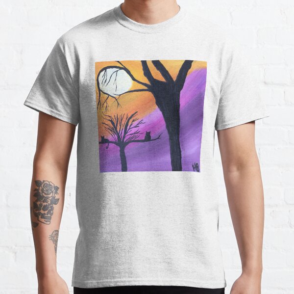 Two cats in a tree Classic T-Shirt