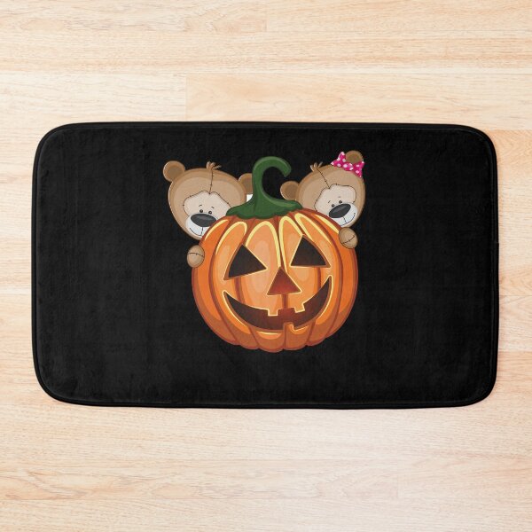 Item preview, Teddy Bear Jack-o-Lantern designed and sold by MisterGooseShop.