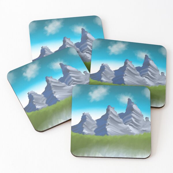 Item preview, Mountain Landscape | Painting designed and sold by mangaBear.