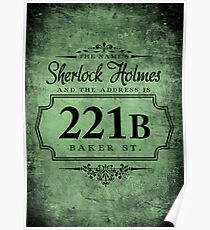 The name's Sherlock Holmes Poster