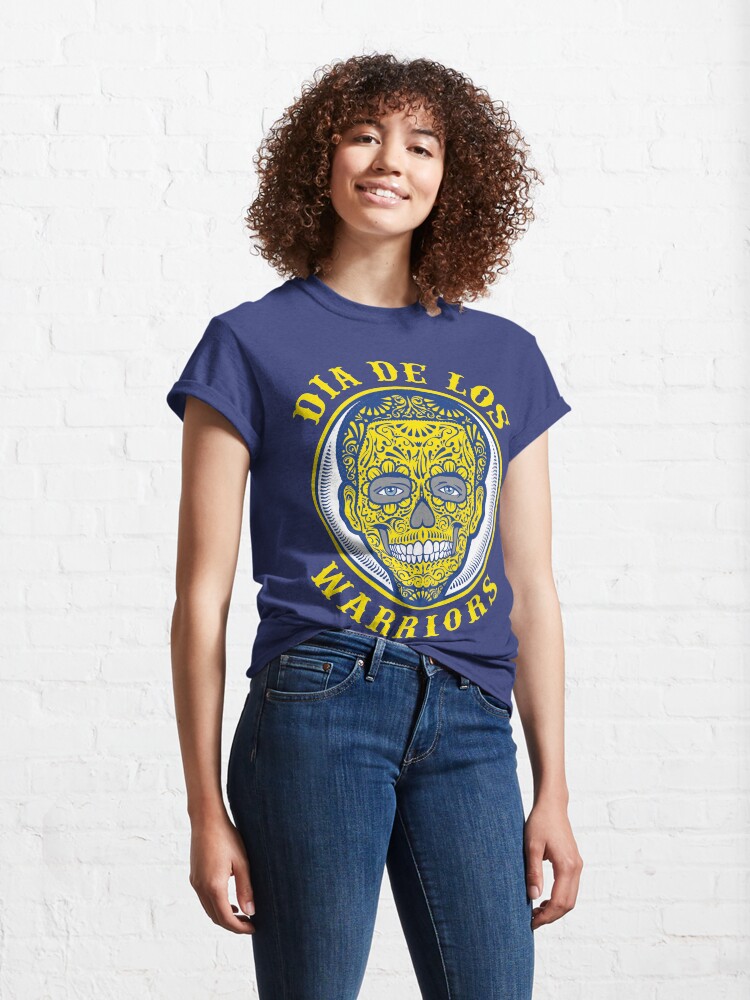 Alternate view of Dia De Los Warriors Steph Curry Classic T-Shirt