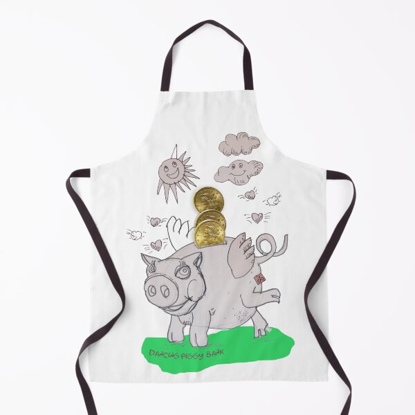 Item preview, Dancing Piggy Bank (drawing by ACCI) designed and sold by VanyssaGraphics.