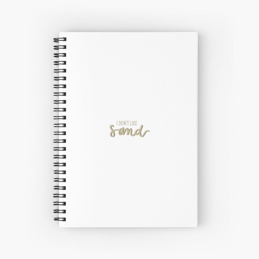 Vista previa del artículo con la obra «Cuaderno de espiral», diseñado y vendido por mollyjames.