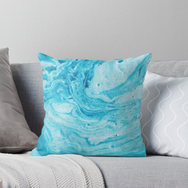 Artikelvorschau, Fluid Blue Paint Swirls Pattern entworfen und verkauft von TamDigitalPrint.