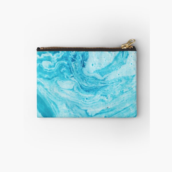 Item preview, Fluid Blue Paint Swirls Pattern designed and sold by TamDigitalPrint.